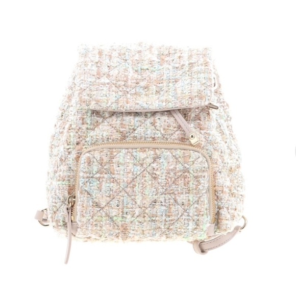 kate spade tweed backpack